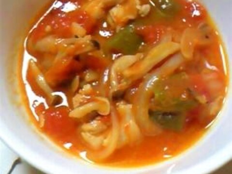 子供も食べやすい鶏肉のトマト煮こみ